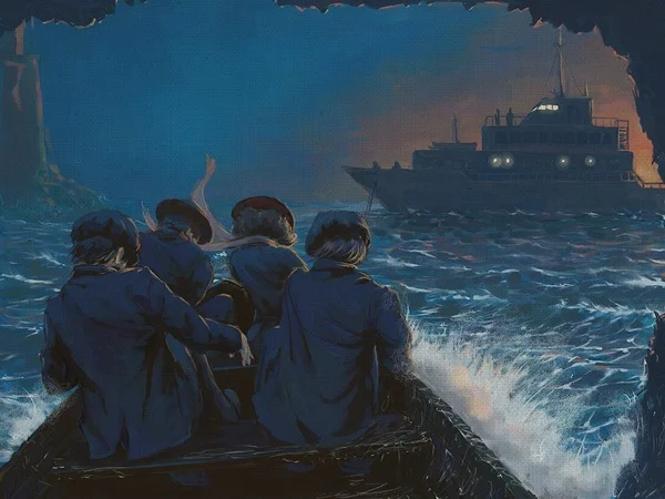 Квест в реальности «Бегство через Атлантику» от Квестории. alt_img_for-adults