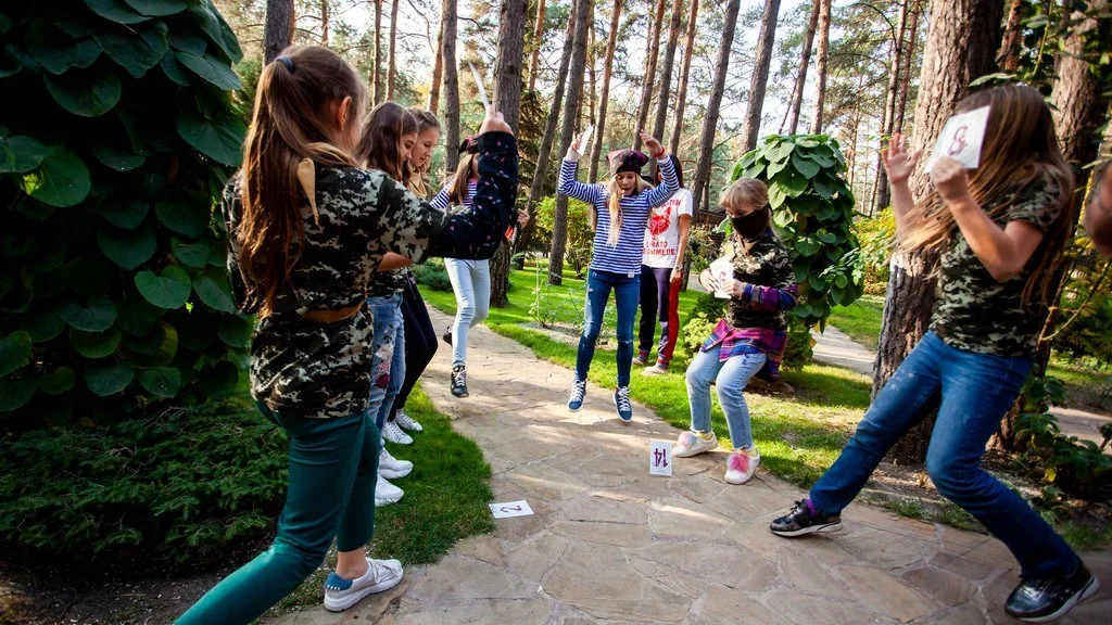 Квест в летнем лагере «Бермудский треугольник»: скорее, прыгай!
