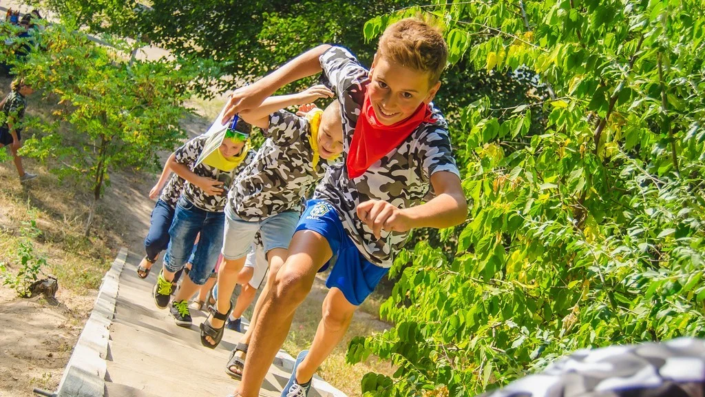 Необычное место «Веревочный парк».